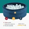 MeowBaby® Welurowy Sztruks, Piaskowy Okrągły Suchy