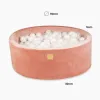MeowBaby® Okrągły Suchy Basen z Piłeczkami 7cm dla