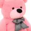 MeowBaby® TEDDY Miś Gigant 200cm Jasnoróżowy