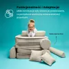 MeowBaby® Aesthetic Sztruksowa sofa dziecięca Prem