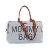 Childhome Torba Mommy bag Kanwas Szara