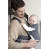BABYBJORN MINI 3D Jersey – nosidełko, Ciemny Szary