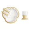 BABYBJORN - zestaw do karmienia - Powder Yellow