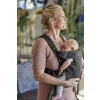 BABYBJORN MINI 3D Jersey – nosidełko, Szaroczarny