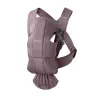BABYBJORN MINI Cotton – nosidełko, Ciemnopurpurowy