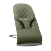 BABYBJORN - leżaczek BLISS Woven, Ciemnozielony