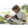 BABYBJORN - leżaczek BALANCE SOFT MESH - Srebrny /