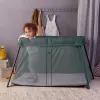 BABYBJORN - łóżeczko turystyczne LIGHT - ciemnozie