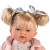 Hiszpańska lalka dziewczynka Aitana w płaszczyku – płacze 33cm