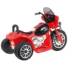 Policyjny Motor dla dziecka - czerwony