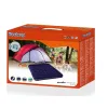 Dmuchany materac welurowy z pompką BESTWAY 203 x 183 x 28 cm