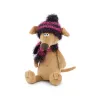 Przytulanka Piesek - Chihuahua Chucha - 42cm FIOLETOWA