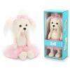 Przytulanka piesek Lucky Mimi w różowej spódniczce - 38cm
