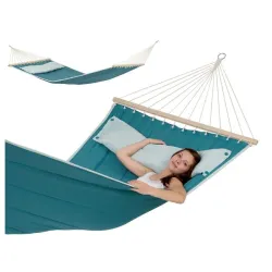 Hamak dwuosobowy American Dream PETROL 200x120cm