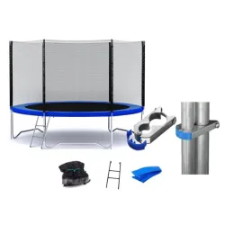 Trampolina ogrodowa z siatką i drabinką 8 FT 244cm
