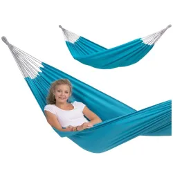 Hamak dwuosobowy FLORIDA AQUA 210x120cm