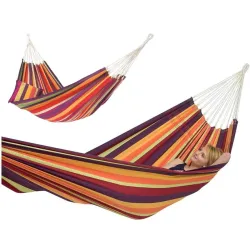 Hamak dwuosobowy LAMBADA - Tropical 210x140cm