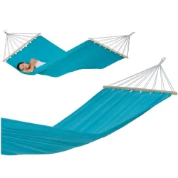 Hamak dwuosobowy MIAMI AQUA 220x120cm