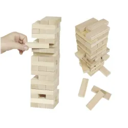 Kreatywne klocki drewniane gra Jenga