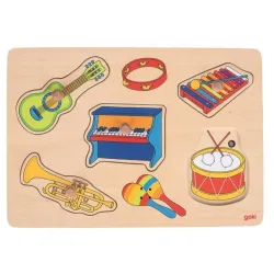 Puzzle dźwiękowe dla malucha – Instrumenty Muzyczne