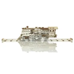 Drewniane puzzle mechaniczne 3D Wooden.City - WOODEN EXPRESS + tory kolejowe
