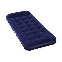 Materac Welurowy z Pompką 185/76/28cm BESTWAY