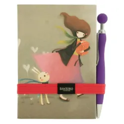 Miękki notes z długopisem  - Kori Kumi - The Gift Of Friendship