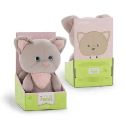 Przytulanka Mały Szary Kotek Mini Twini – 25cm