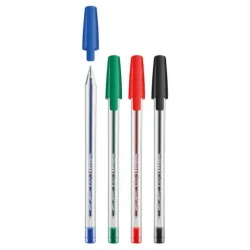 Zestaw 4 kolorowych długopisów Stick Super Soft