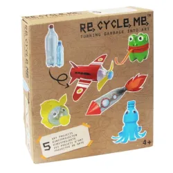 Zestaw Kreatywny - Samolot - Re-Cycle-Me - 5 zabawek