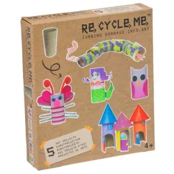 Zestaw Kreatywny - Syrenka - Re-Cycle-Me - 5 zabawek