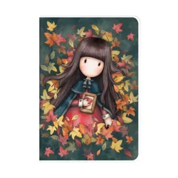 Zeszyt A5 w Plastikowej Okładce - Gorjuss - Autumn Leaves