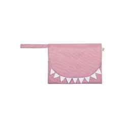 Baby Bites Przewijak podróżny Shark Pink
