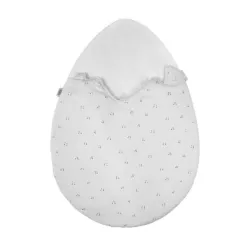 Baby Bites Śpiworek Egg (0-3 miesięcy) White