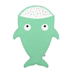 Baby Bites Śpiworek light Shark (1-18 miesięcy) Ice-creams Mint Green