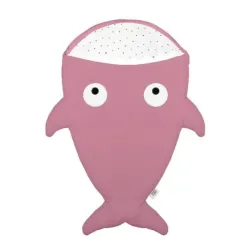 Baby Bites Śpiworek light Shark (1-18 miesięcy) Flies Pink