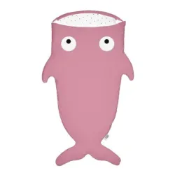 Baby Bites Śpiworek light Shark (2-6 lat) Flies Pink