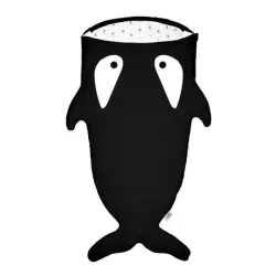 Baby Bites Śpiworek Orca (2-6 lat) Penguins Black