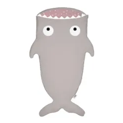 Baby Bites Śpiworek light Shark (2-6 lat) Pink Clouds Stone/Pink