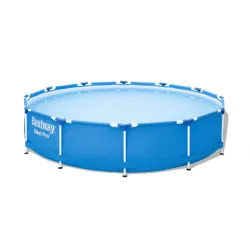 Basen Stelażowy 12FT / 366 x 76 cm Steel Pro Pool BESTWAY