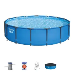 Basen Stelażowy 14 FT / 427 x 107 cm Steel Pro Max BESTWAY