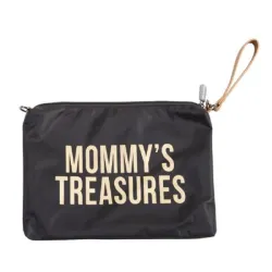 Childhome Torebka Mommy's Treasures Czarno-Złota