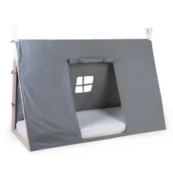 Childhome Poszycie do łóżka Tipi 90 x 200 cm Grey
