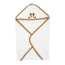 Childhome Ręcznik z kapturkiem + myjka Jersey