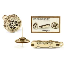 Drewniane puzzle mechaniczne 3D Wooden.City - Gadżety