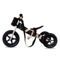 Rowerek drewniany Twist Plus - Samoa Black Edition