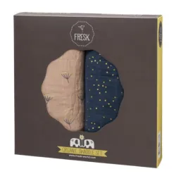 Fresk Pieluszki muślinowe zestaw 2 szt. 120 x 120