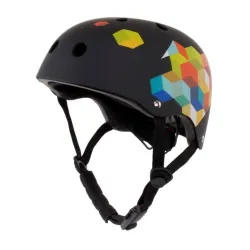 Kask M dla dzieci 3-7 lat cubic czarny