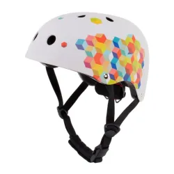 Kask M dla dzieci 3-7 lat cubic biały