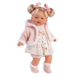 Hiszpańska lalka Roberta 33 cm płacze